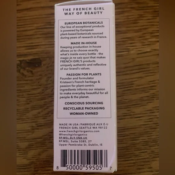 New! French Girl La Flore Botanical Serum 1 oz - Picture 7 of 9